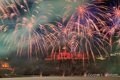 Winterlude 2010 Fireworks_13710.jpg - Winterlude ('Bal de Neige' in French) is the annual winter festivalof Canada's capital region (Ottawa, Ontario and Gatineau, Quebec).Photographed from Gatineau (Hull), Quebec, Canada.